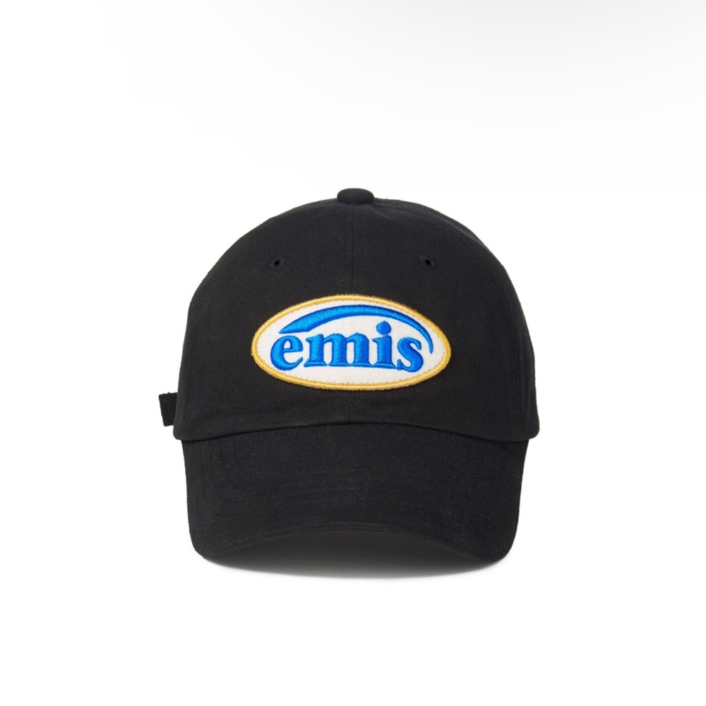 Emis Logo Ball Baseball Cap Black